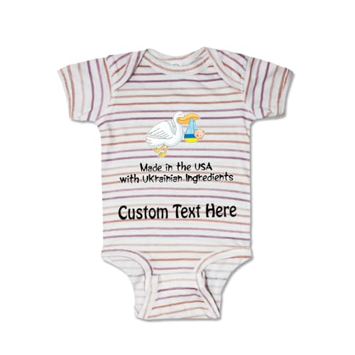 Stripes Multi Girl Personalized Text Here