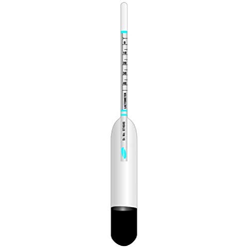 Premium Lactometer for Accurate Milk Testing - Hydrometer for Dairy Quality Control (Pack of 2) - Ideal for Farmers, Dairy Producers & Home Cheese Makers