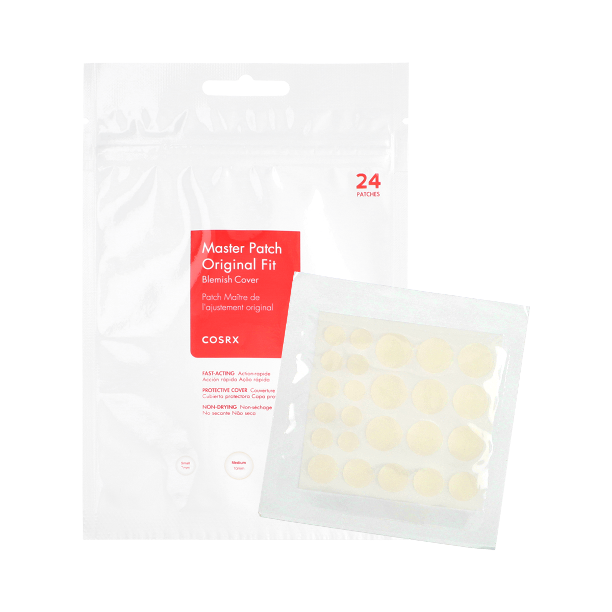 COSRX Acne Pimple Master Patch - 36 Count Hydrocolloid Spot Treatment for Blemishes & Breakouts | Perfect for Overnight Healing, Travel & Daily Skincare Routine