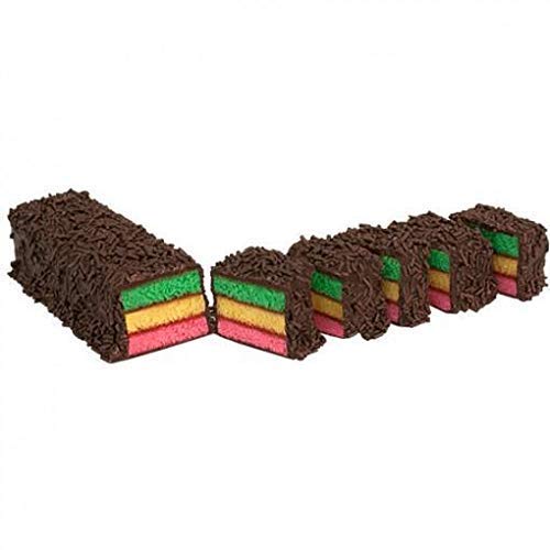 Silverlake Rainbow Layer Gourmet Cookies - 5lb Bulk Box (Pack of 4) | Colorful Party Desserts, Birthday Treats & Office Snacks