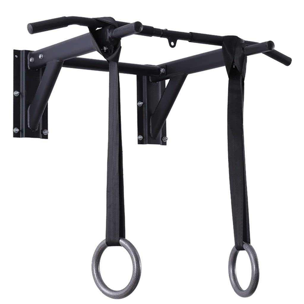 Multifunctional Wall Mounted Pull Up Bar for Home Gym - Adjustable Indoor Fitness Equipment for Men & Women - Strength Training, Muscle Building & Bodyweight Exercises - Perfect for Small Spaces, Apartments & Home Workouts