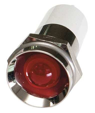 24VDC Red Protrude Indicator Light - High Visibility Industrial Signal Light for Machinery, Control Panels & Safety Alarms