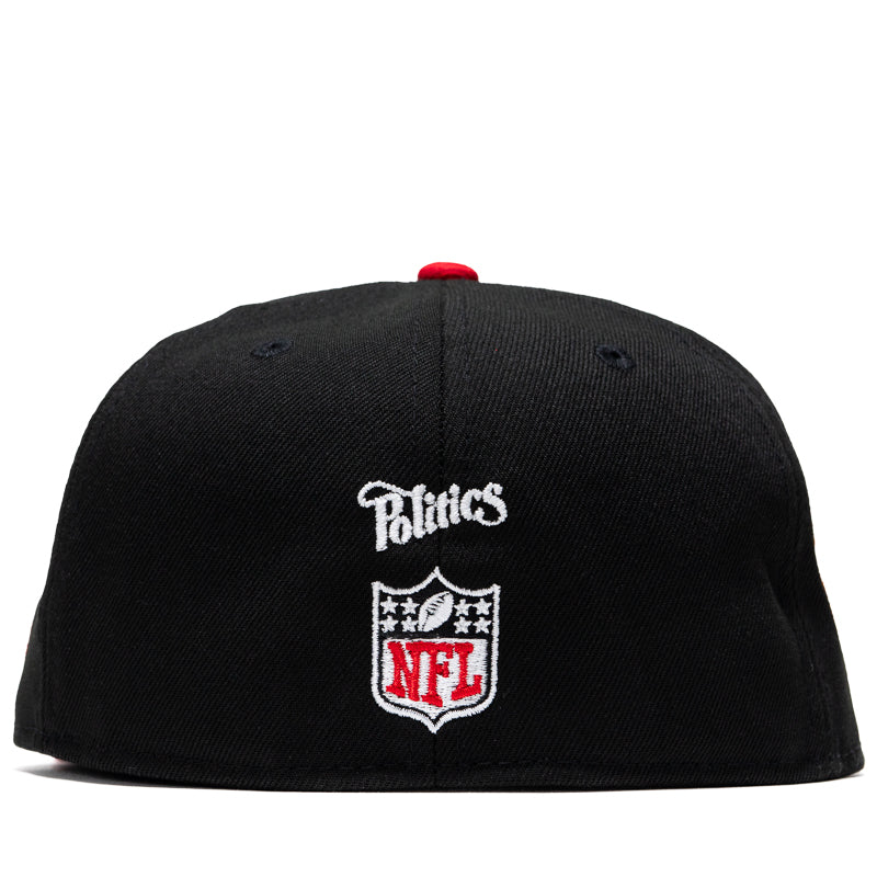 New Era Kansas City Chiefs 59FIFTY Fitted Cap - Black/Red Official NFL Hat for Men - Perfect for Football Games, Sports Events & Streetwear Fashion