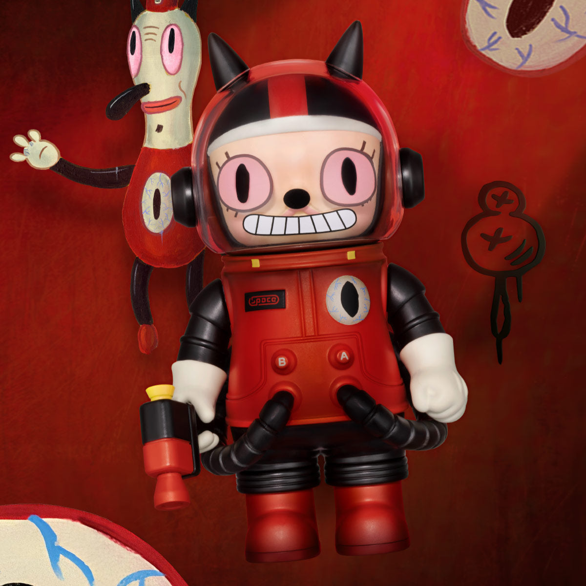 Mega Space Molly 100% Series 3 Action Figure - Collectible Toy for Kids & Adults - Perfect for Display, Gifts, and Playtime Fun