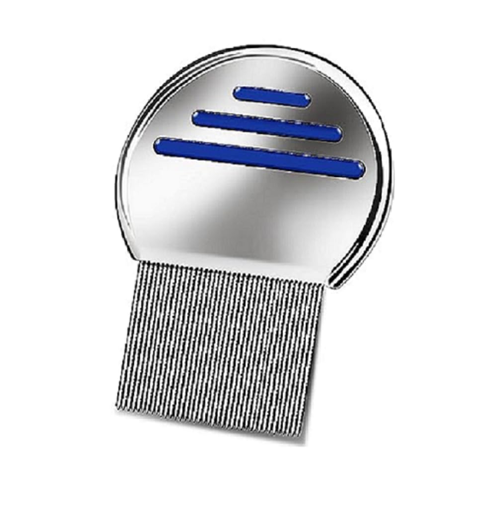 Wavva® Stainless Steel Lice Comb for Head Lice Removal - Dual Pack (2 Count) - Professional Lice Treatment & Nit Comb for Kids & Adults - Perfect for Home, School & Travel Use