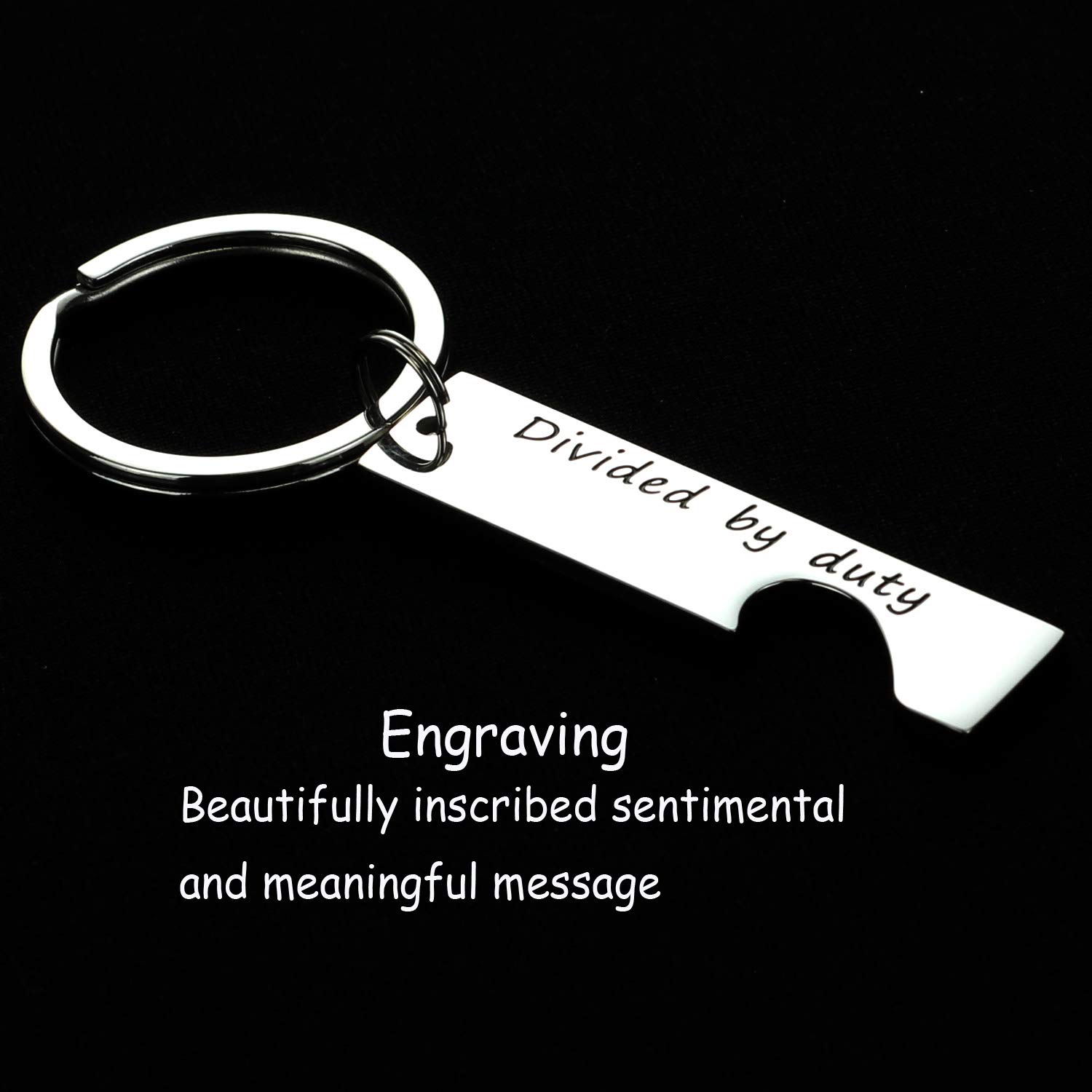Military Deployment Keychain - Personalized Army Couple Gift Set for Soldiers | Perfect Going Away Present for Military Personnel, Veterans & Spouses | Ideal for PCS Moves, Homecomings & Special Occasions