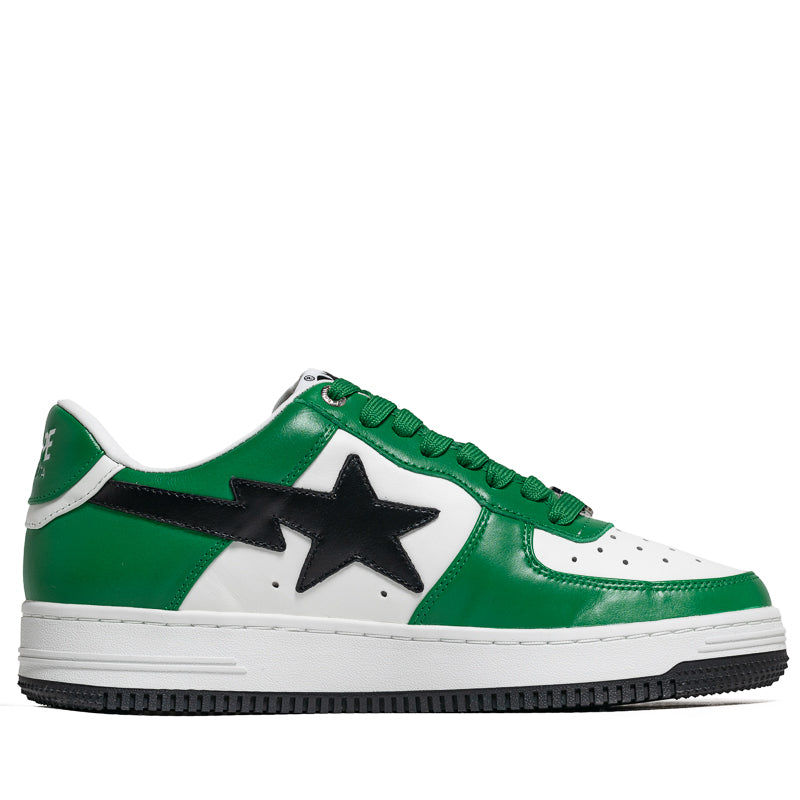 Bape Sta #3 M1 Green Sneakers - A Bathing Ape Streetwear Shoes for Men | Casual Wear & Urban Fashion Lifestyle