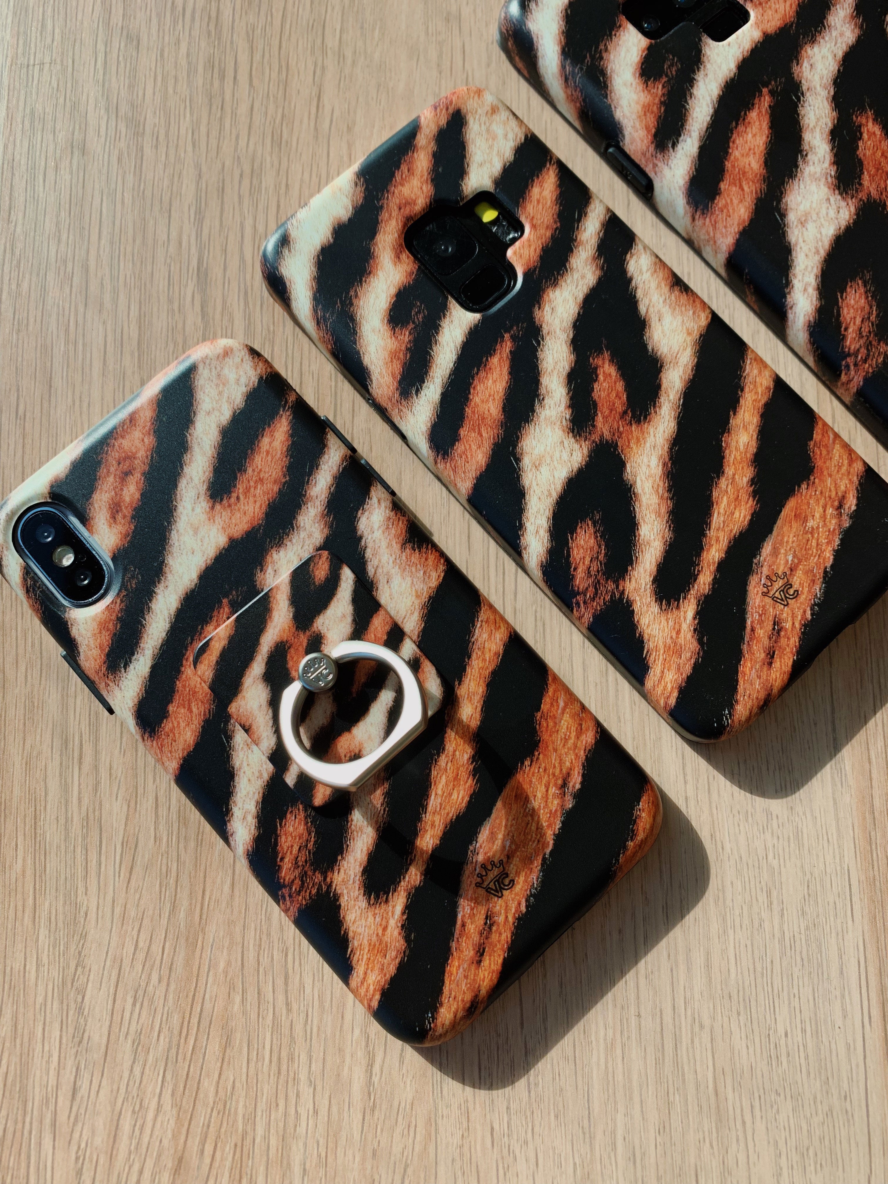 Wildcat Leopard Print Samsung Galaxy Phone Case - Durable Protective Cover for Galaxy S23/S22/S21 - Stylish Animal Print Design for Women & Men - Perfect for Daily Use, Travel & Outdoor Activities