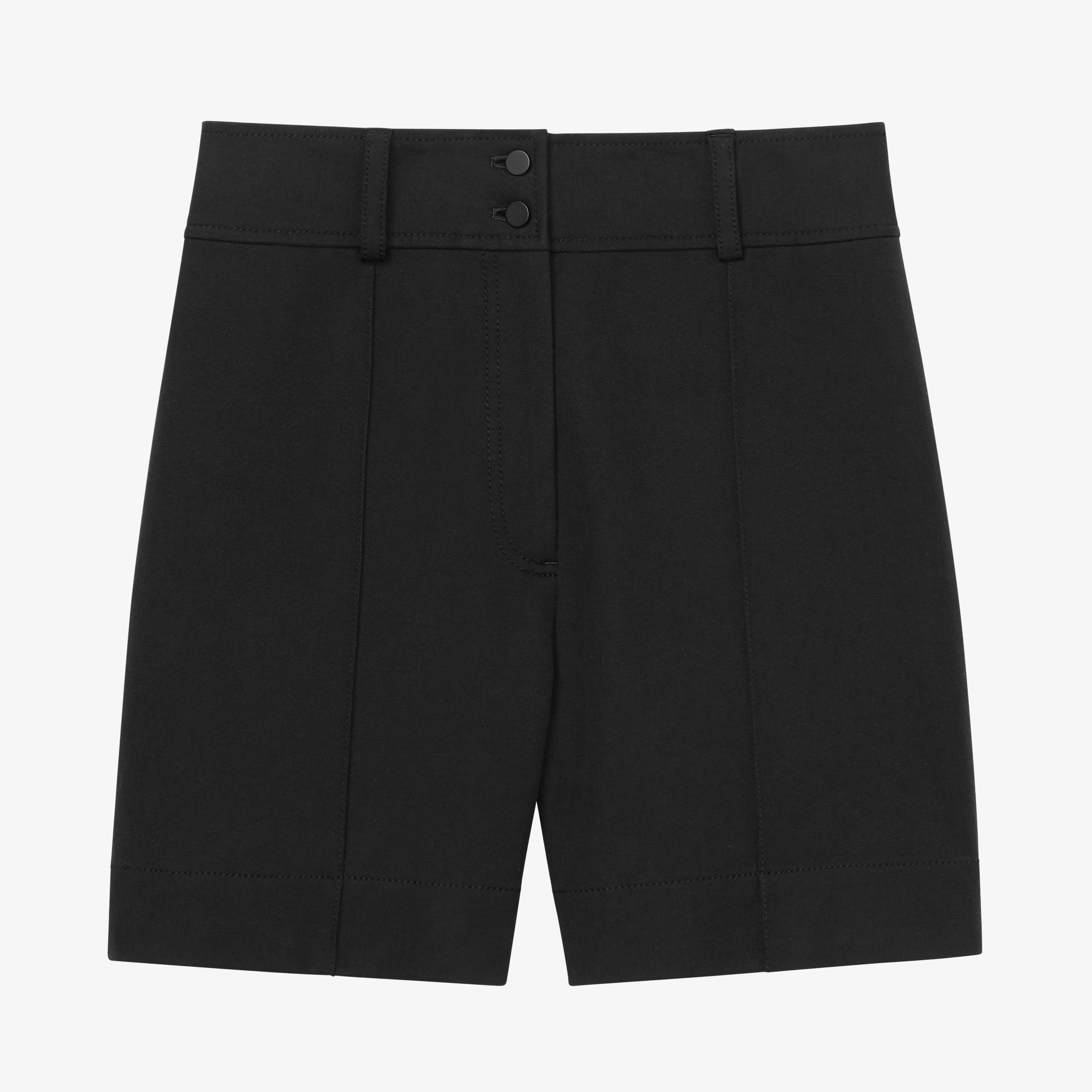 Caitlin Short Better Than Denim Pants - Black | Comfortable Stretch Women's Trousers for Work, Travel & Casual Wear