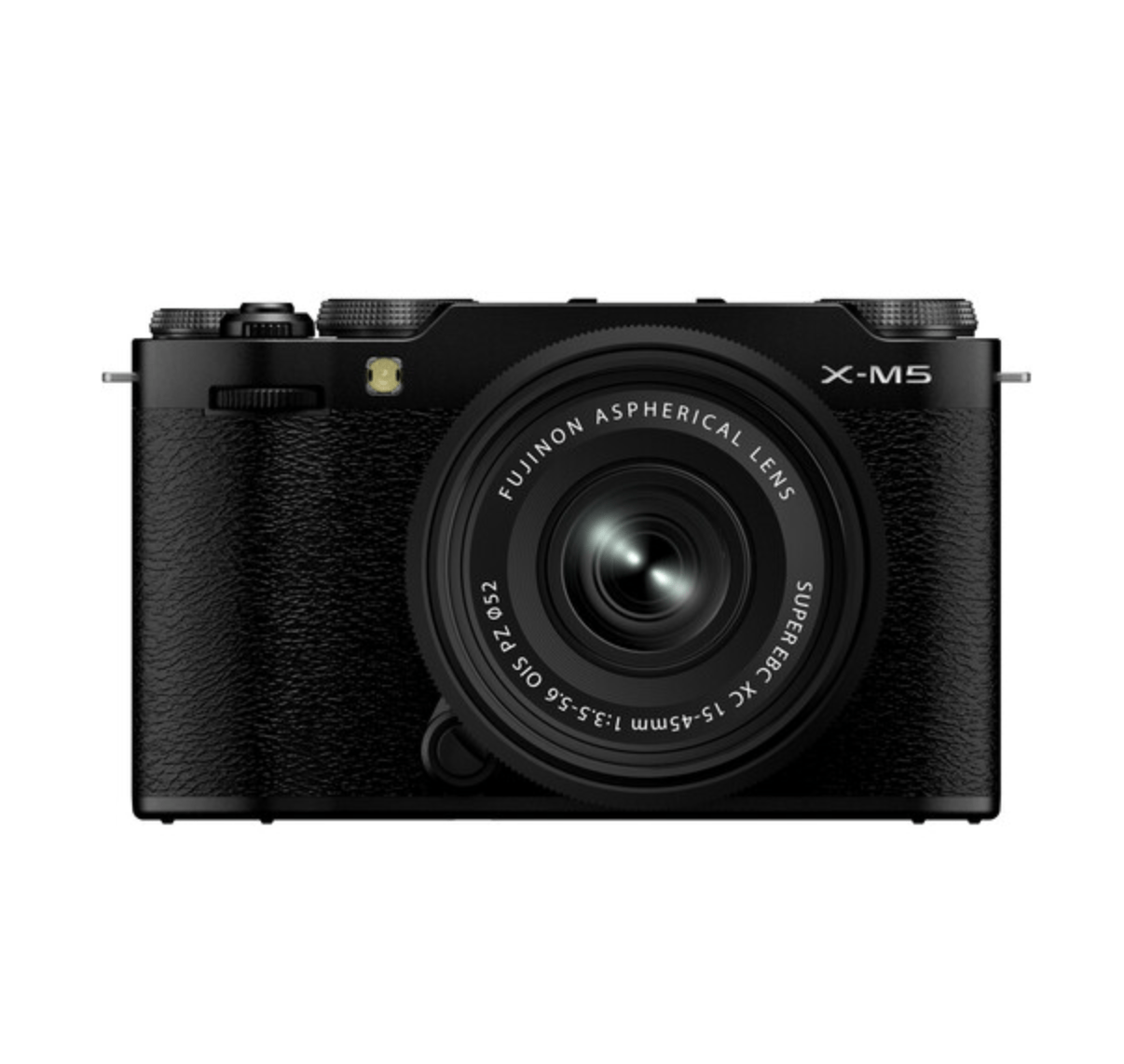FUJIFILM X-M5 Mirrorless Digital Camera with XC 15-45mm f/3.5-5.6 OIS Lens Kit (Black) - Compact & Lightweight for Travel, Vlogging & Street Photography