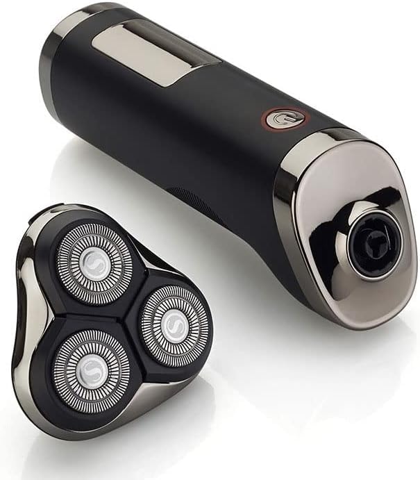 Men's Electric Razor with Digital Display - USB Rechargeable Waterproof Body & Beard Trimmer for Smooth Shaving - Perfect for Travel, Gym & Daily Grooming Routine