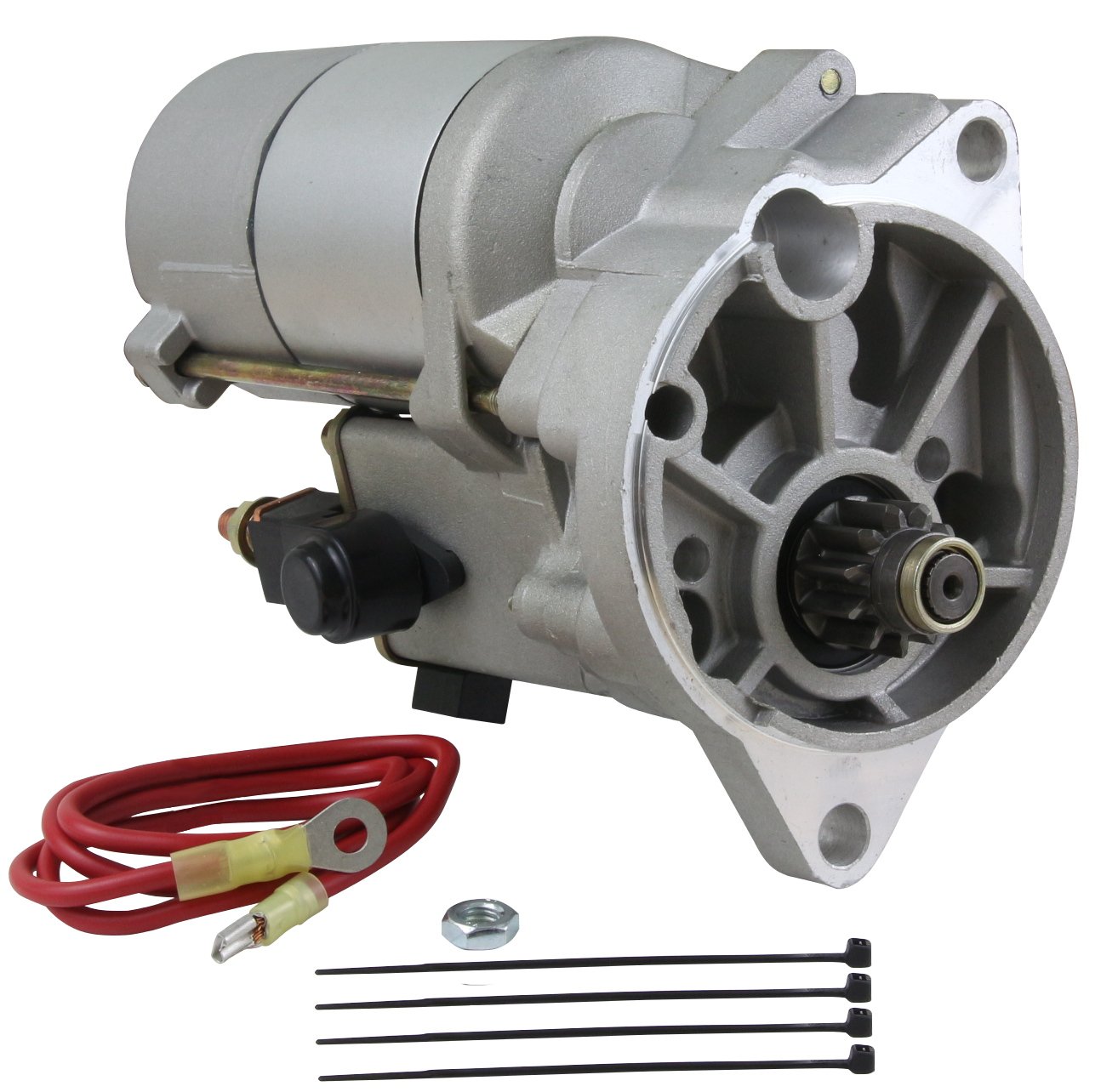 High Torque Gear Reduction Starter for Ford E-100 Wagon L6 V8 (1975-1983) - Compatible with Part #57-2451 | Durable Replacement for Easy Engine Starting in Classic Ford Vehicles