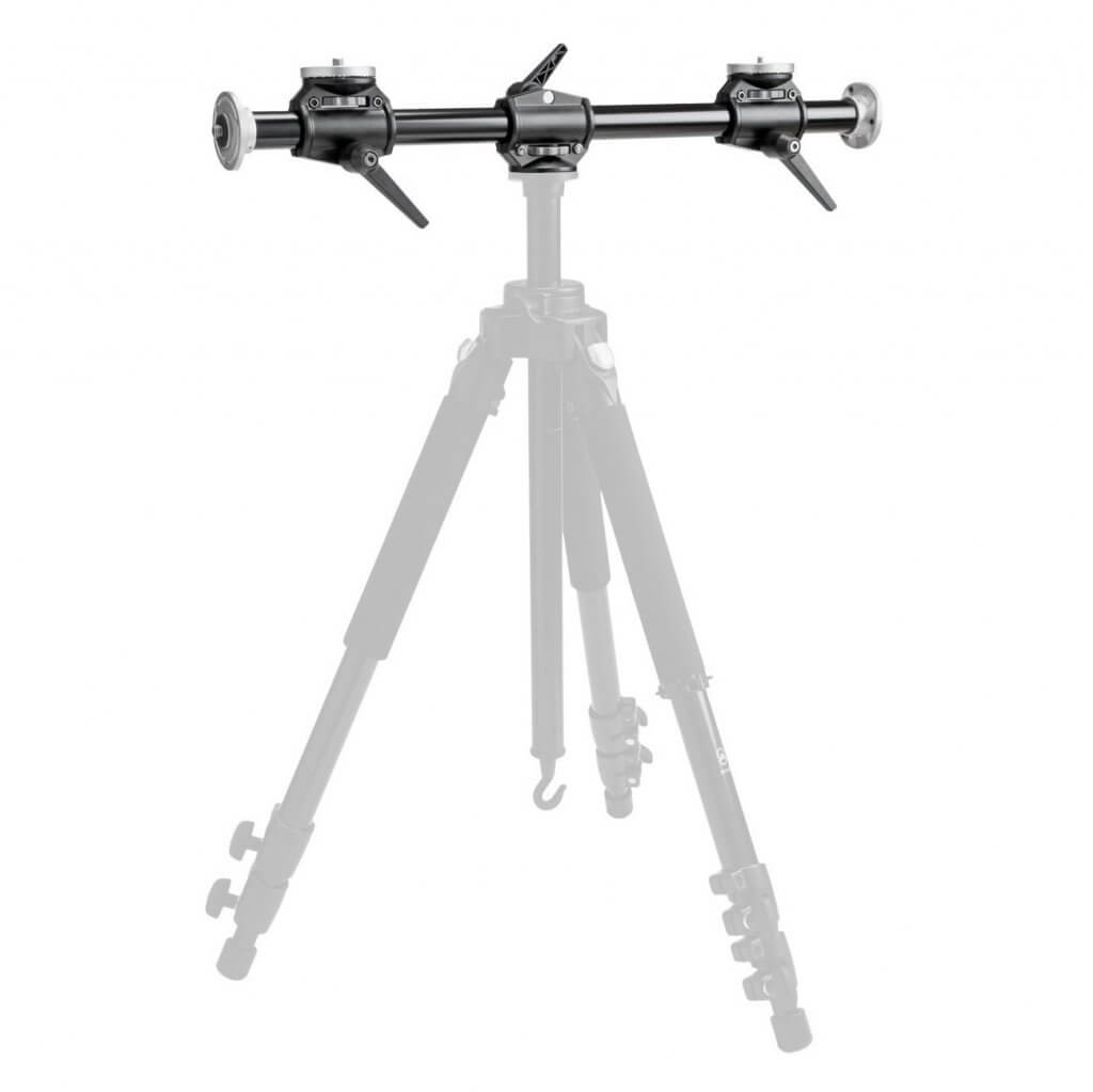 Professional Camera Tripod Cross Arm - Adjustable Extension Arm for DSLR, Mirrorless & Video Cameras - Perfect for Vlogging, Photography & Film Making