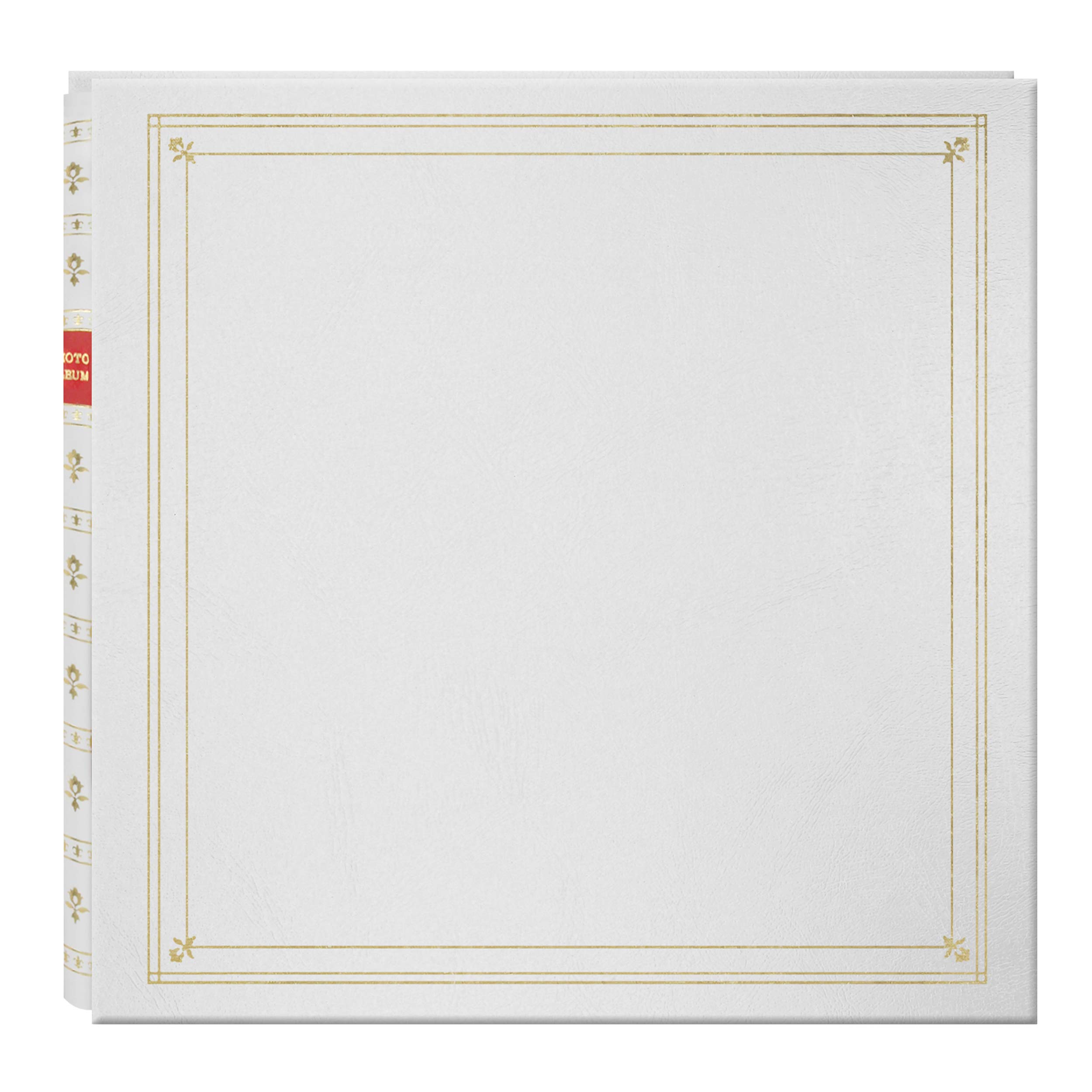 Pioneer MP-46 White Photo Album - 300 Pockets for 4x6 Photos - Archival Quality Scrapbook for Wedding, Baby & Family Memories