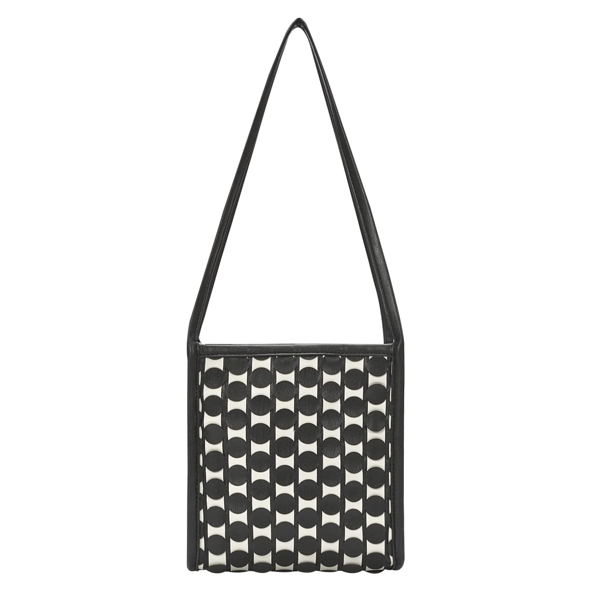 KWANI 0917 Handmade Woven Tote Bag for Women - Stylish Work Bag & Office Shoulder Bag - Perfect for Business, Shopping & Daily Commute