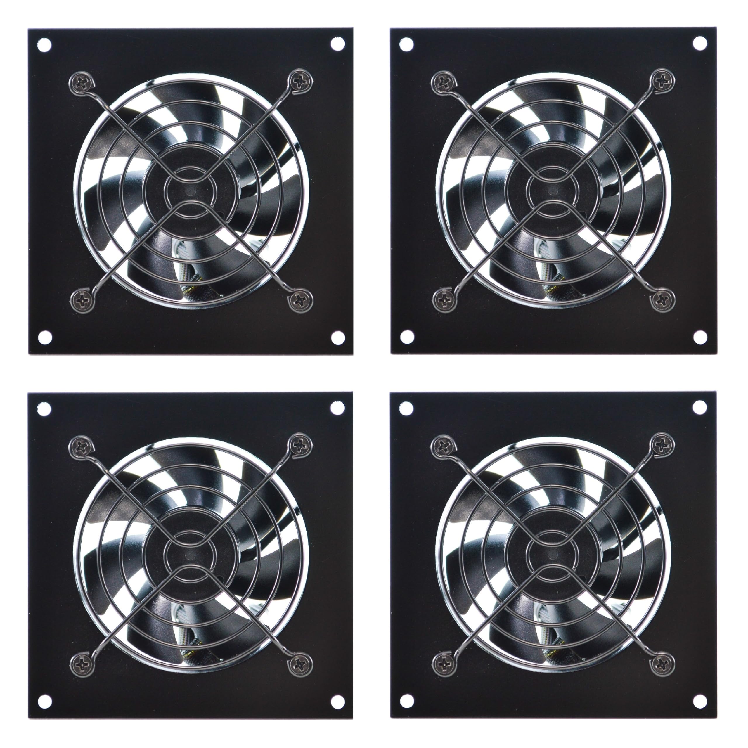 PROCOOL AVX-480T-1U Silent AV Cabinet Cooling Fan System - 1U Rack Mount Temperature Controller with Auto Speed Control & Mounting Kit | Perfect for Server Rooms, Data Centers & AV Equipment Cooling