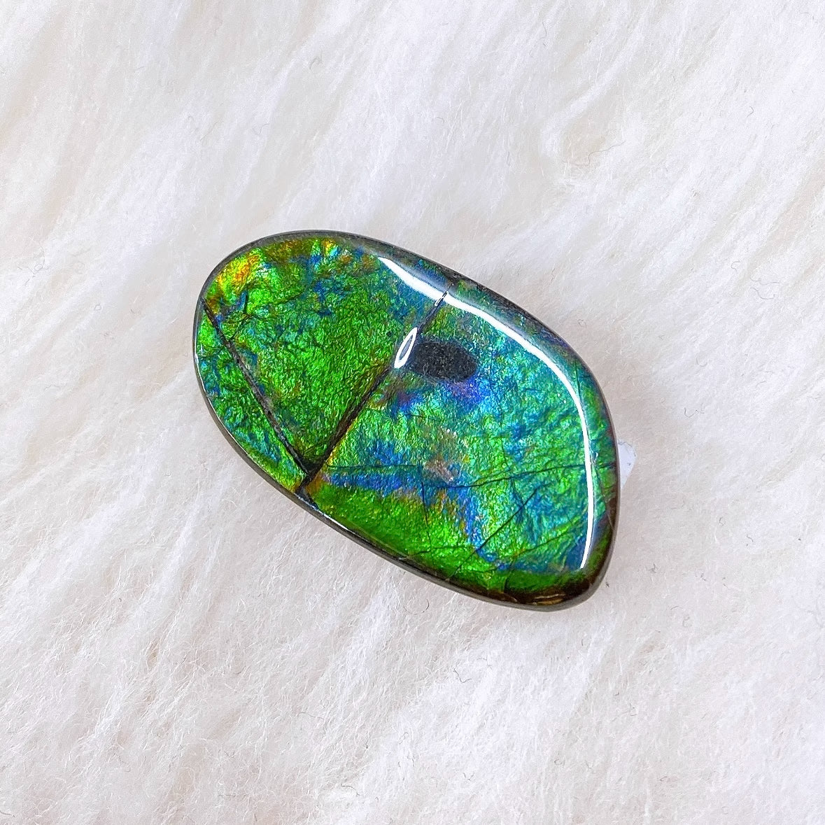 Freeform Ammolite FNCA23435 - Natural Gemstone Jewelry for Unique Handmade Necklaces & Rings | Perfect for Boho Fashion & Gift Giving