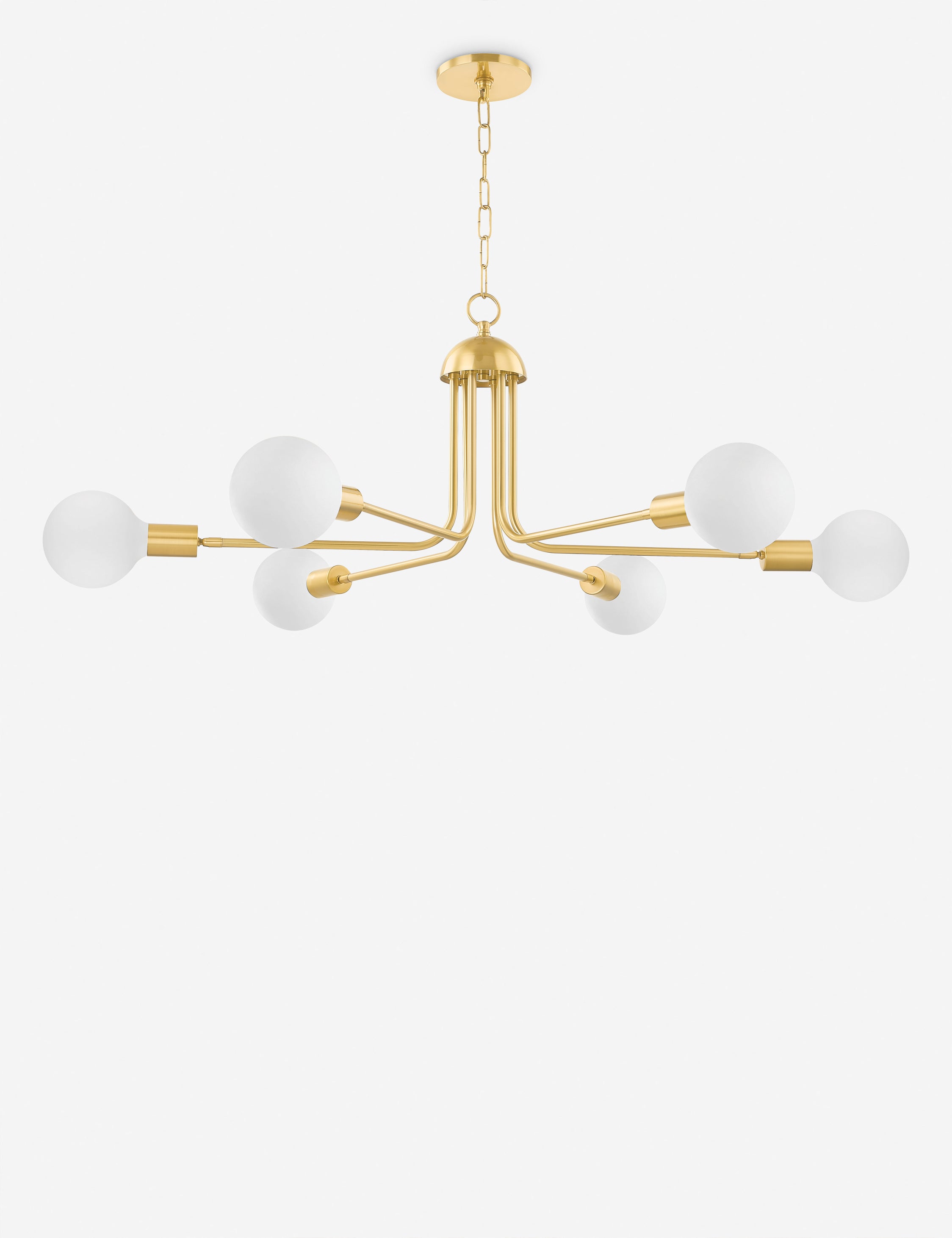 Bridger Chandelier - Modern Crystal Ceiling Light Fixture for Dining Room & Living Room | Elegant Home Decor Lighting for Bedroom, Hallway & Entryway