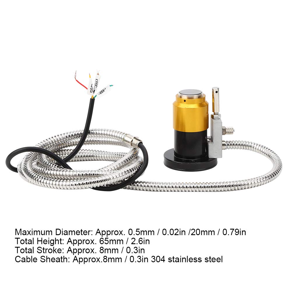 Universal NC/NO CNC Probe Tool Touch Sensor - Auto Tool Setting Sensor for CNC Router, Milling & Engraving Machines (Normally Open) | Perfect for Precision Machining, Woodworking & Metal Fabrication