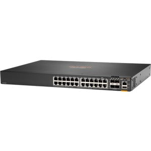 Aruba 6200F 24G 4SFP+ Switch - 24 Port Managed Layer 3 Modular Network Switch with Twisted Pair & Fiber Optic Support | Ideal for Enterprise Data Centers & High-Speed Networking