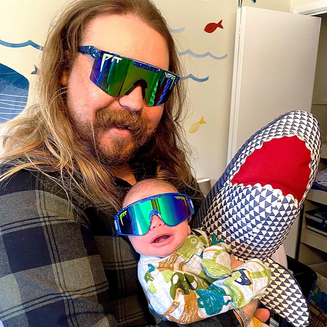 Pit Viper The Baby Vipes Sunglasses - Polarized UV Protection Sports Shades for Men & Women - Perfect for Running, Cycling, and Outdoor Adventures