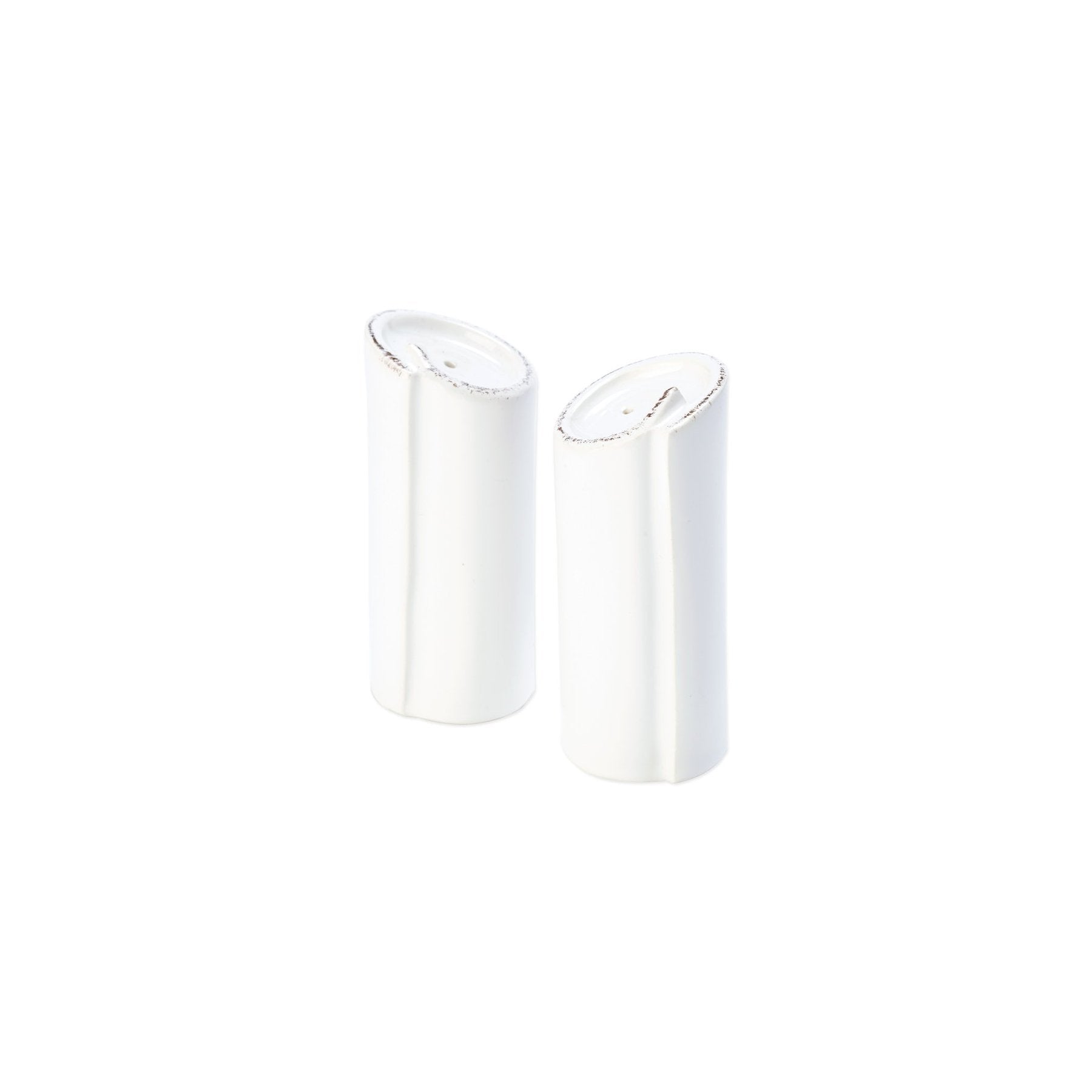 Premium White Salt and Pepper Shaker Set - Elegant Ceramic Grinders for Kitchen & Dining Table - Perfect for Home, Restaurant, and Gift Giving