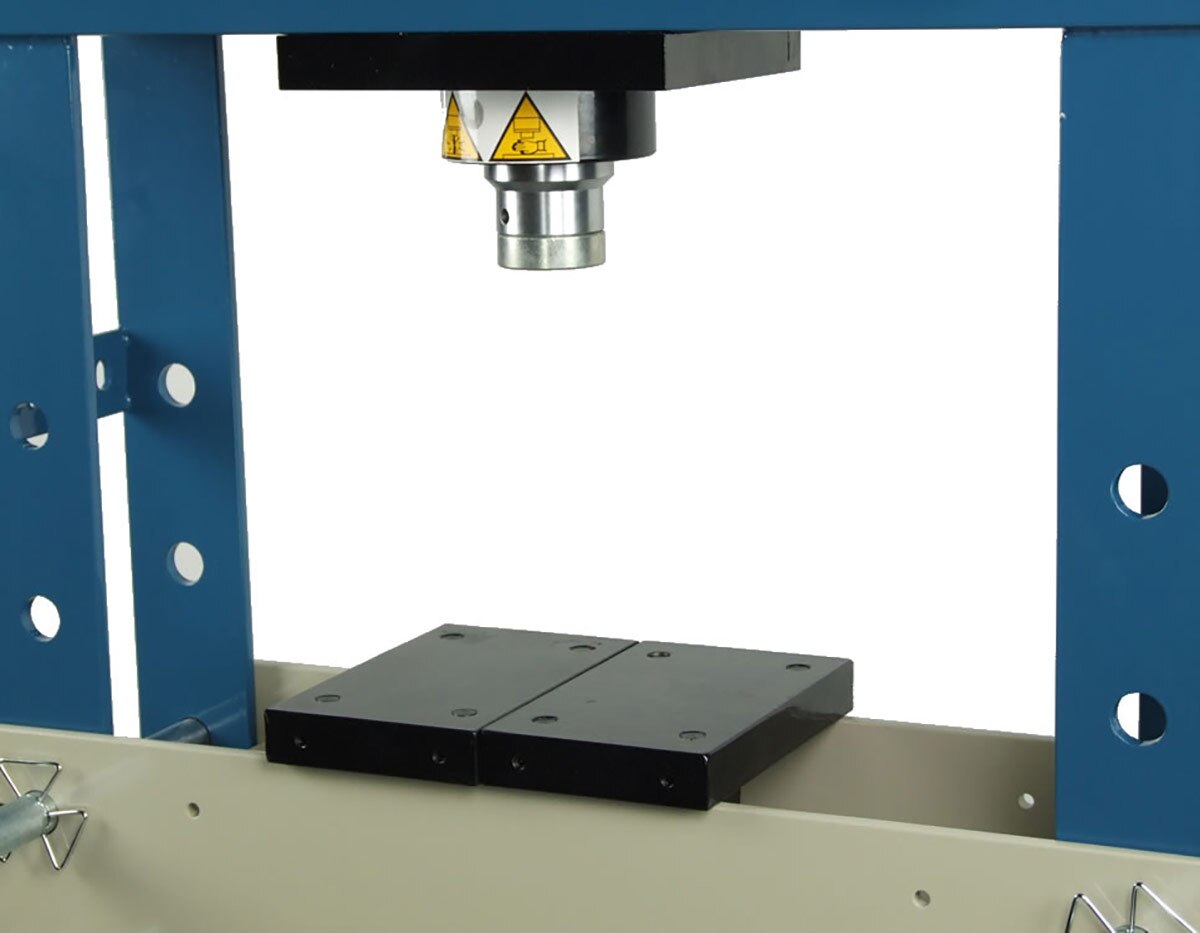 Baileigh Industrial BA9 1004816 HSP 30A H-Frame Shop Press - 30 Ton Capacity, Air & Hand Operated for Metalworking, Woodworking, and Automotive Repair