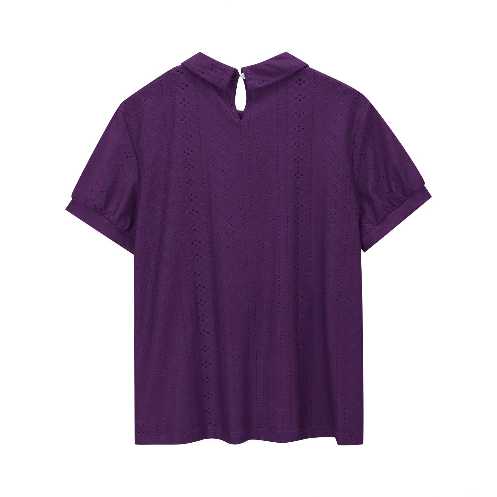 Trendy 2024 Women's Summer Casual Mesh Short Sleeve V-Neck T-Shirts - Breathable Vacation Tops for Beach, Travel & Everyday Wear | Prime Deals & Special Offers