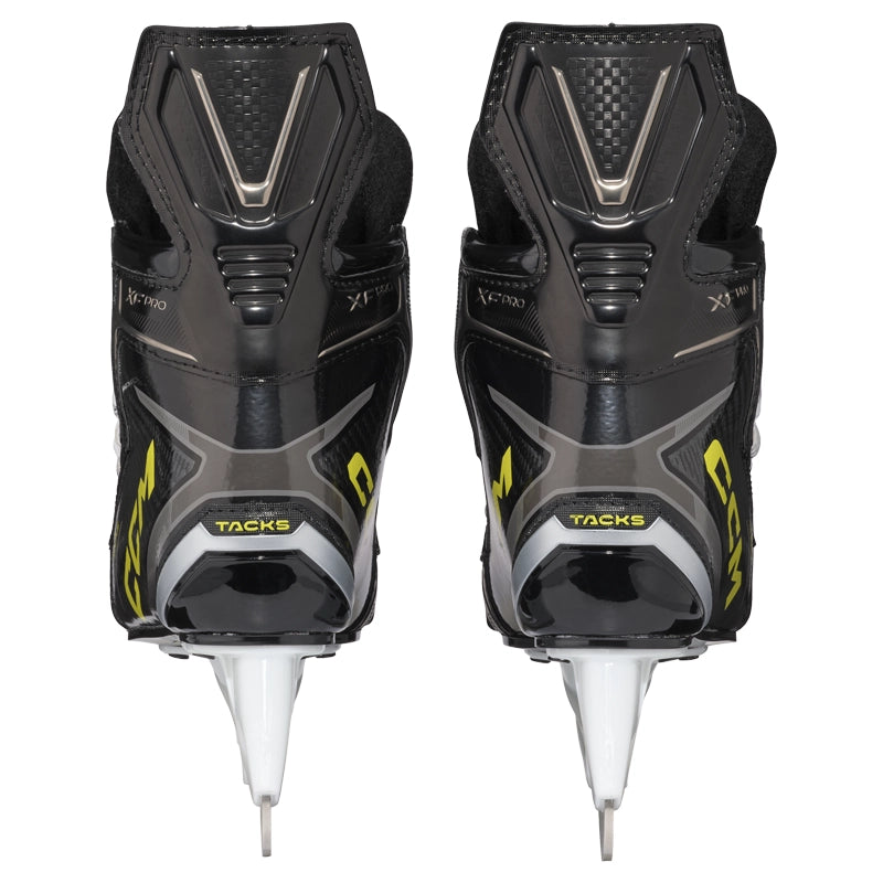 CCM Tacks XF Pro Youth Ice Hockey Skates - Lightweight Performance Skates for Kids & Teens - Perfect for Hockey Games, Practice & Training