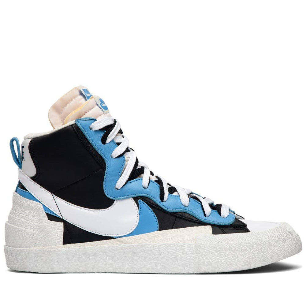 Nike x Sacai Mid Blazer Blue Sneakers - Men's & Women's High-Top Fashion Shoes for Casual Wear & Street Style