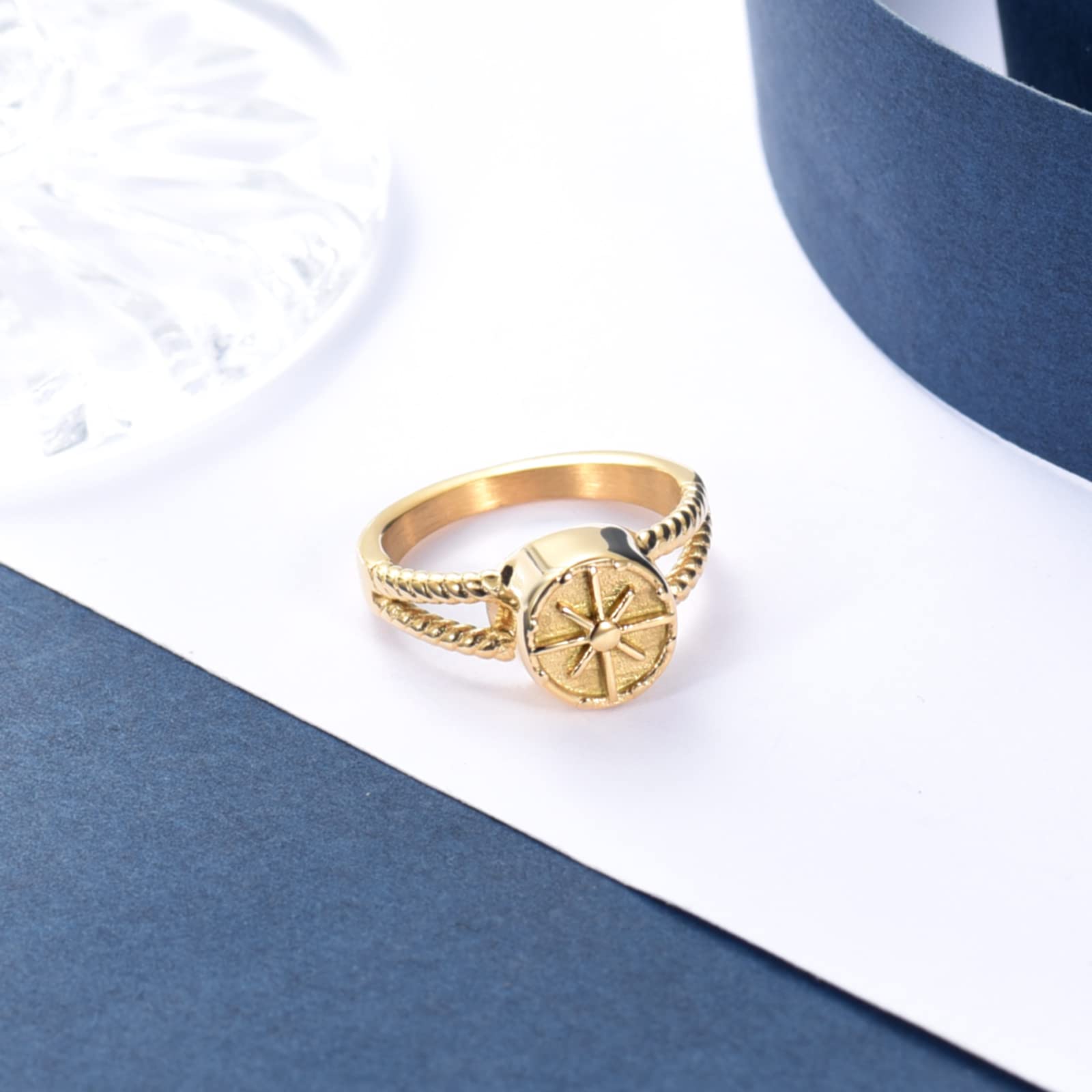 ConstantLife Stainless Steel Cremation Ring for Ashes - Memorial Jewelry for Women & Men - Funeral Keepsake Gift for Loved Ones - Perfect for Remembrance, Memorial Services & Everyday Wear