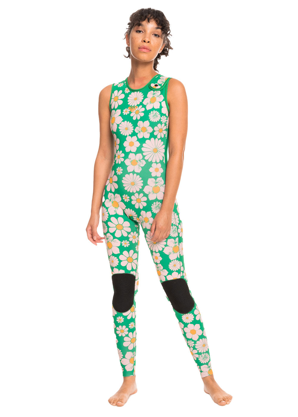 Roxy Women's 1.5mm Popsurf Long Jane Wetsuit - Full Body Neoprene Swimsuit for Surfing, Diving & Water Sports | UV Protection & Comfort Fit