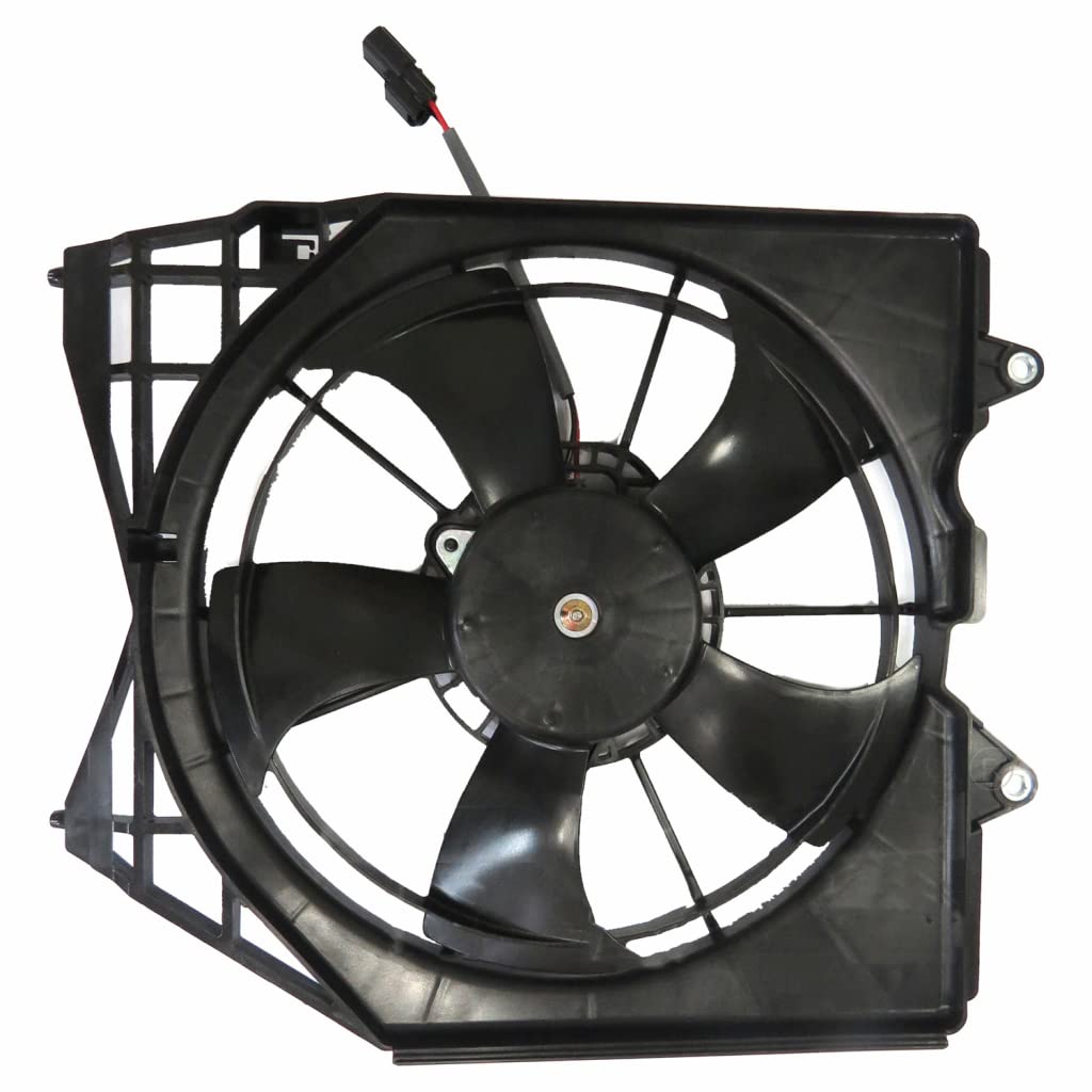 Honda Accord Radiator A/C Cooling Fan Assembly Replacement for 2018-2019 Models - Compatible with HO3115172 & 19015-6A0-A01 - Perfect for Engine Cooling and A/C System Maintenance