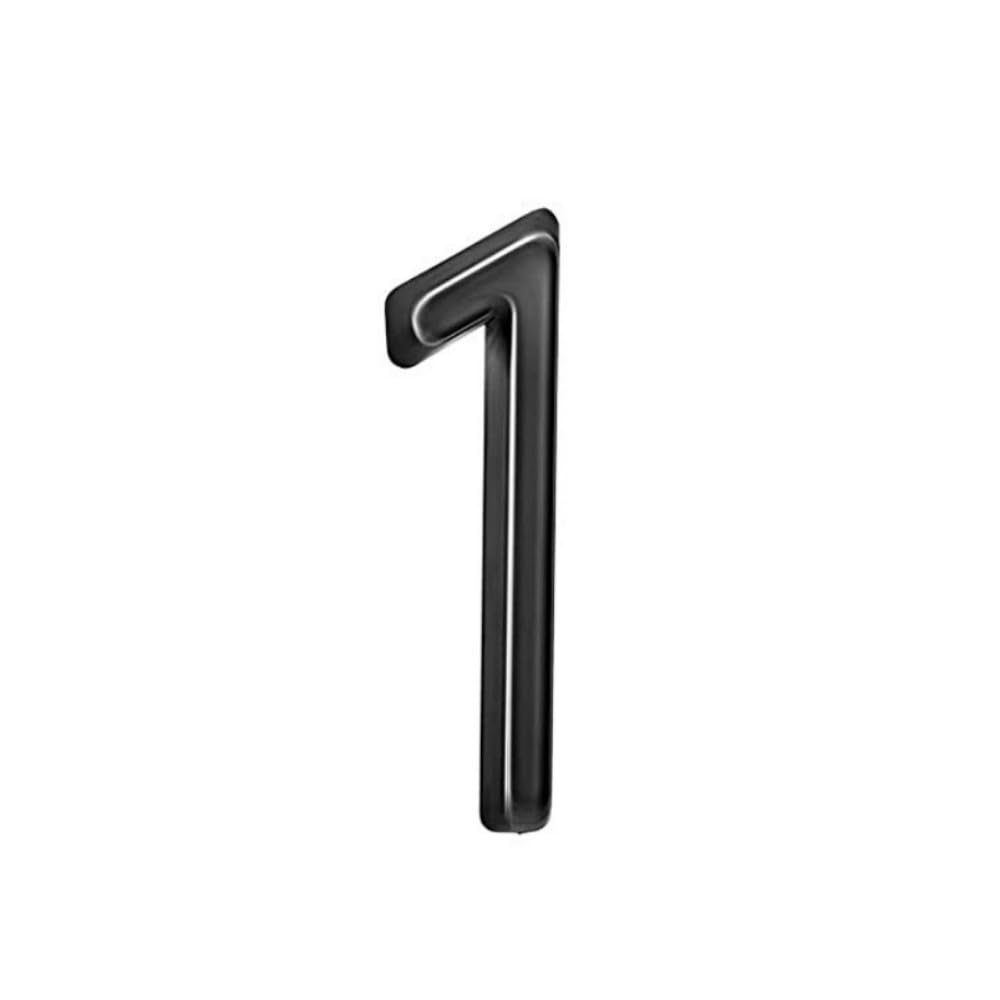 2 Inch 3D Waterproof Self-Adhesive House Numbers 0-9 - Black Mailbox Address Numbers for Outdoor Use on Doors, Garbage Bins, and Mailboxes - Perfect for Home, Office, and Apartment Identification