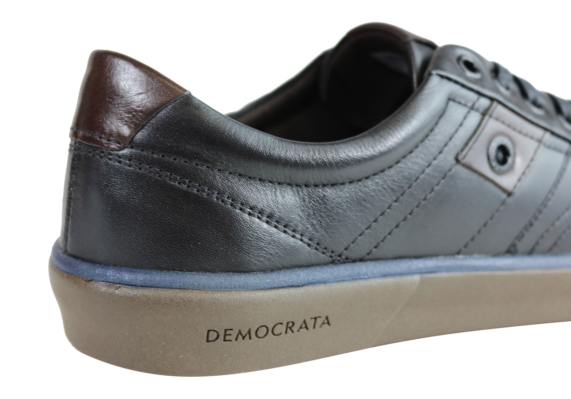 Democrata Voice Men's Leather Lace-Up Casual Shoes - Handcrafted in Brazil - Perfect for Work, Travel & Everyday Wear