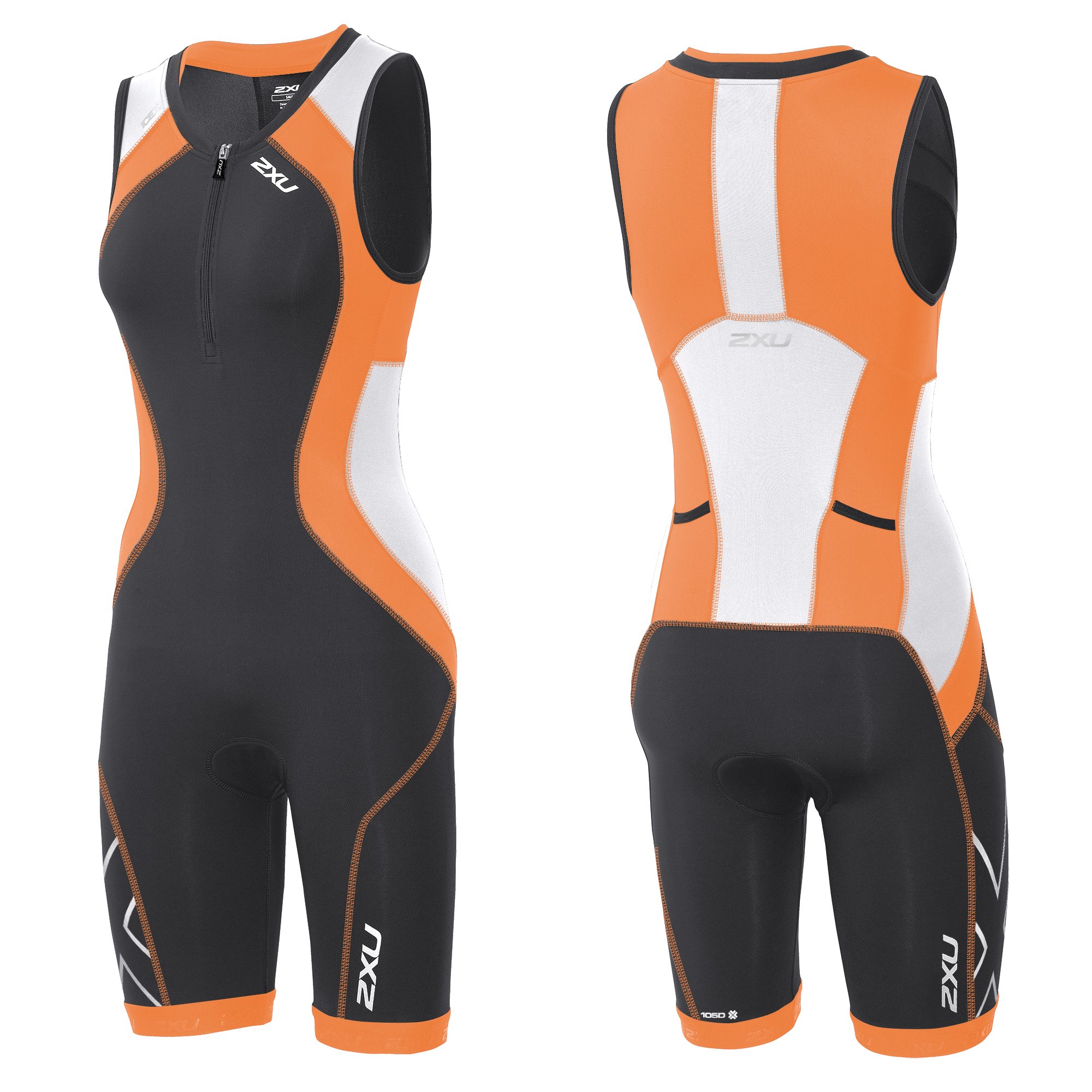 2XU Women's High-Performance Compression Trisuit - Triathlon, Cycling & Running Gear for Women - Perfect for Training, Racing & Endurance Sports