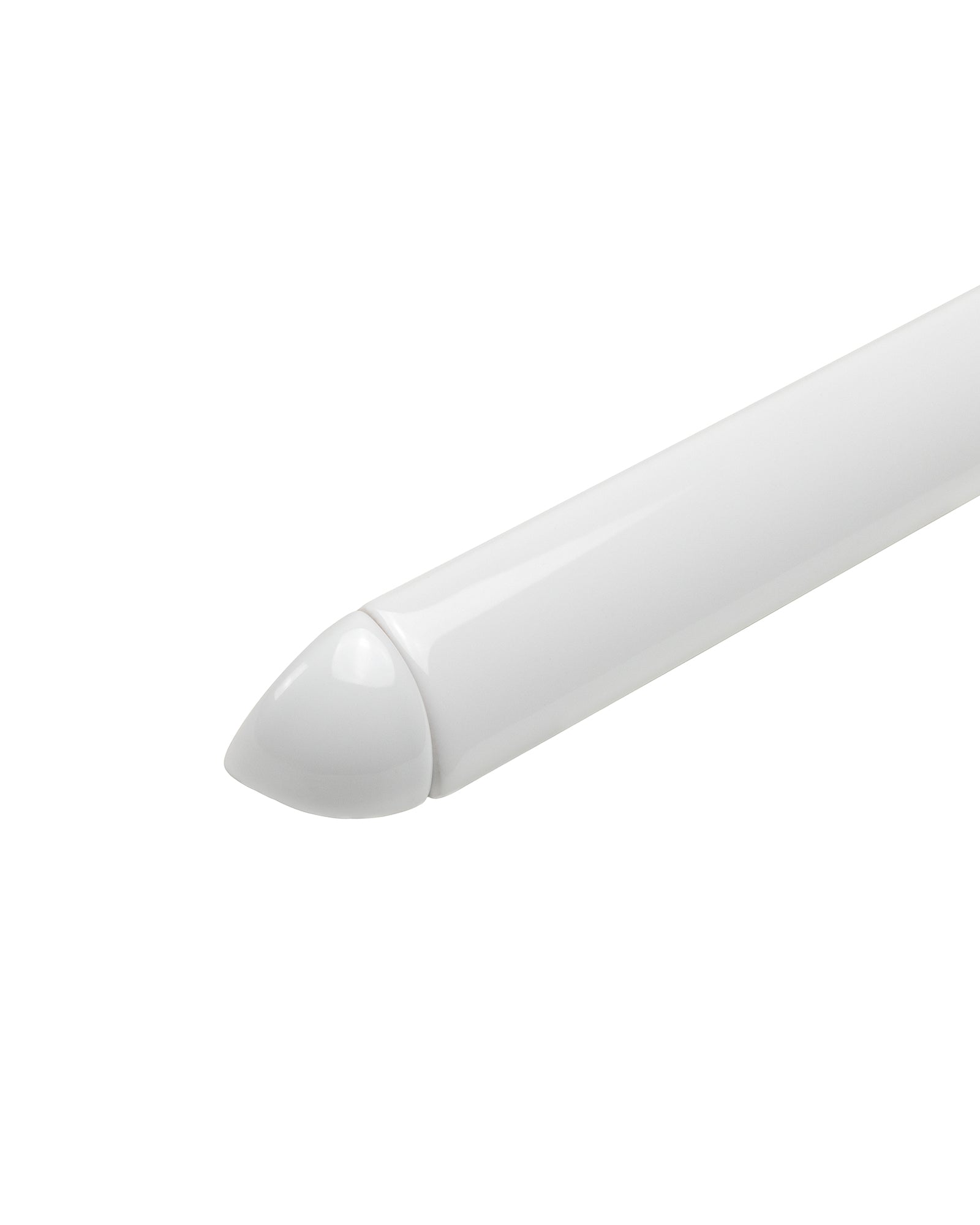Kakel Victoria White Glossy Edge Trim Tile - Perfect for Bathroom, Kitchen & Backsplash Renovations