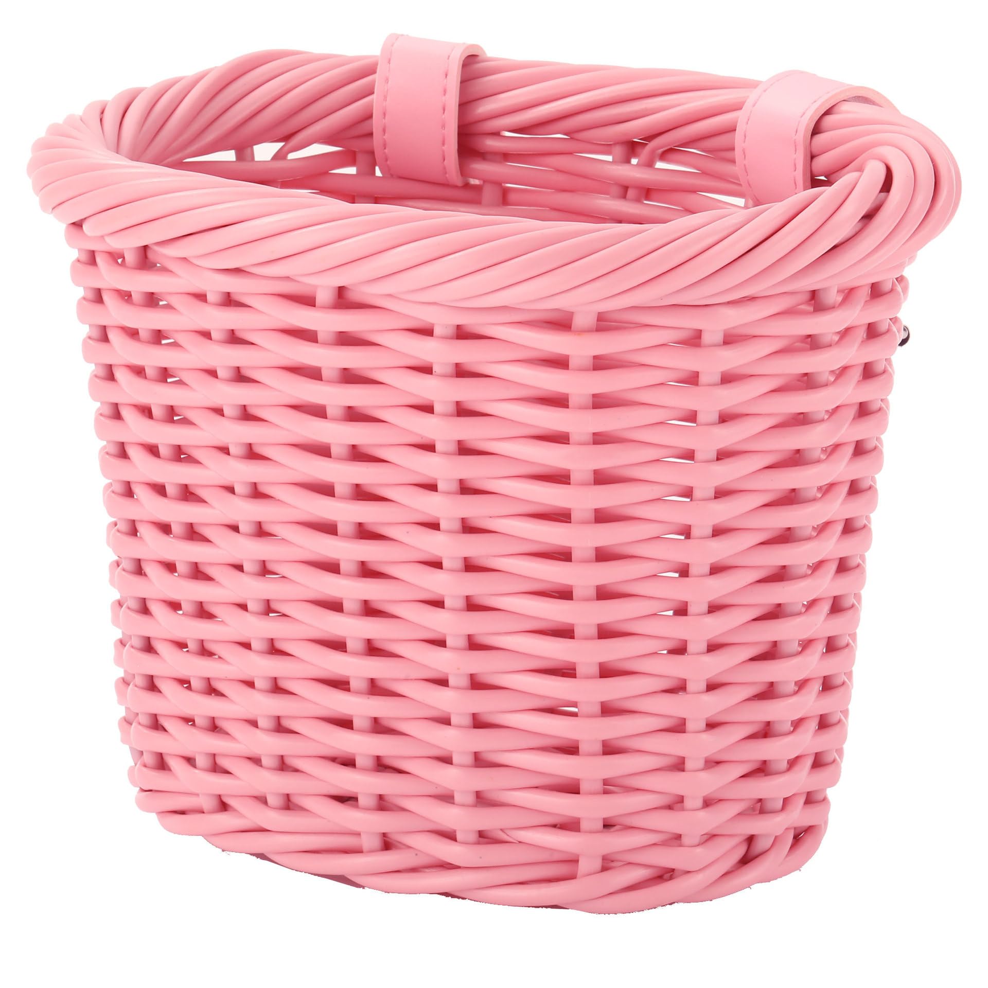 Kids Bike Basket - Wicker Woven Front Bicycle Basket for Boys & Girls - Mini Handlebar Basket for Children's Bicycle or Scooter - Perfect for Picnics, School & Outdoor Adventures