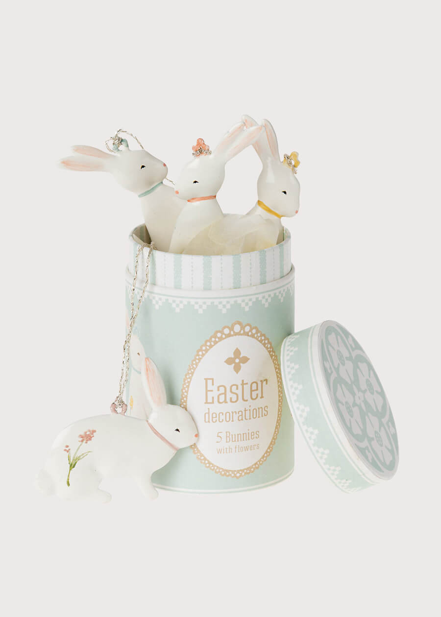 Easter Bunny Ornament Box - Handmade Easter Decorations for Home, Easter Tree & Gift Giving - Perfect for Spring Decor, Easter Party & Holiday Festivities