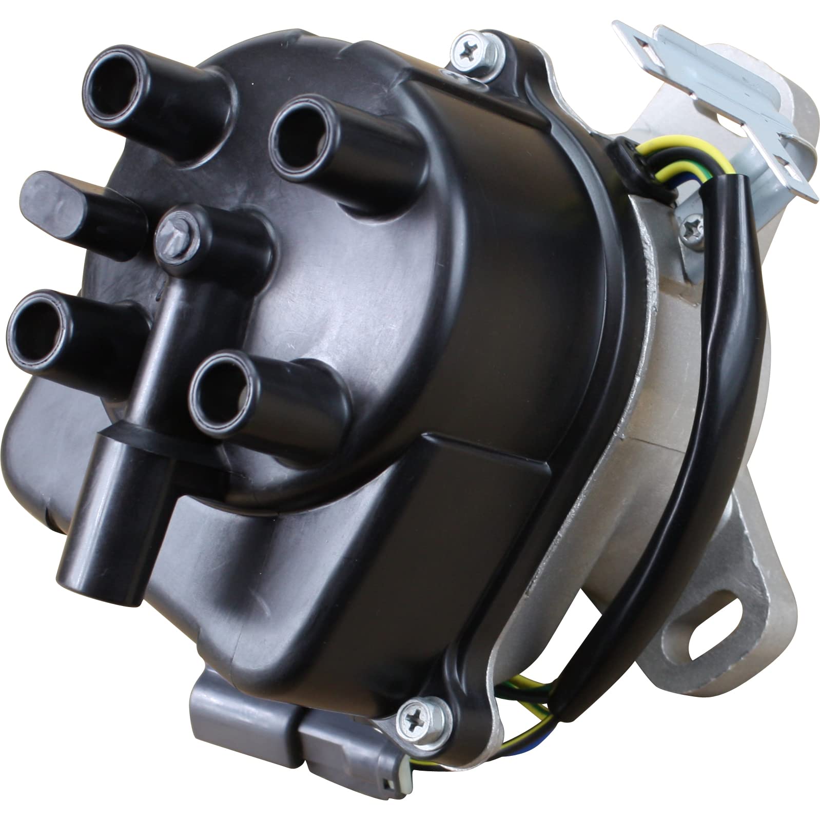 Heavy Duty Electronic Ignition Distributor Compatible with 1996-1997 Honda Accord & Prelude | OEM Fit DTD76-SS | External Coil Tec Distributor TD-76U OBD1 | Perfect for Engine Performance Upgrades & Classic Car Restoration