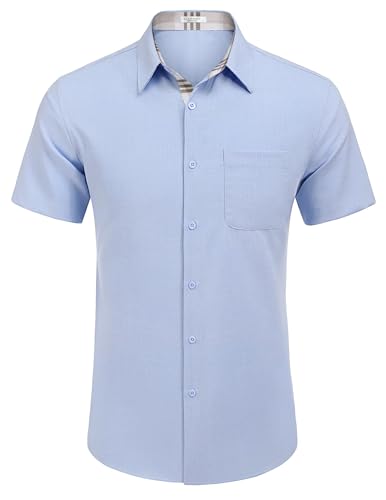 Clear Blue - Light Brown Plaid