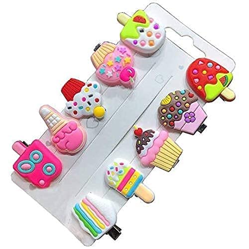 FAMEZA 20-Pack Unicorn Hair Clips for Girls - Rainbow Cute Hair Accessories Barrettes for Toddlers, Teens & Kids - Perfect for School, Parties & Daily Styling