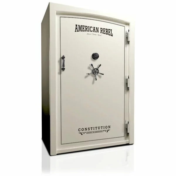 American Rebel CS60 Constitution 60 Gun Safe - Fireproof & Secure Gun Cabinet for Home & Office - Heavy Duty Rifle Storage with Digital Lock & Steel Construction - Perfect for Firearms, Ammo & Valuables Protection