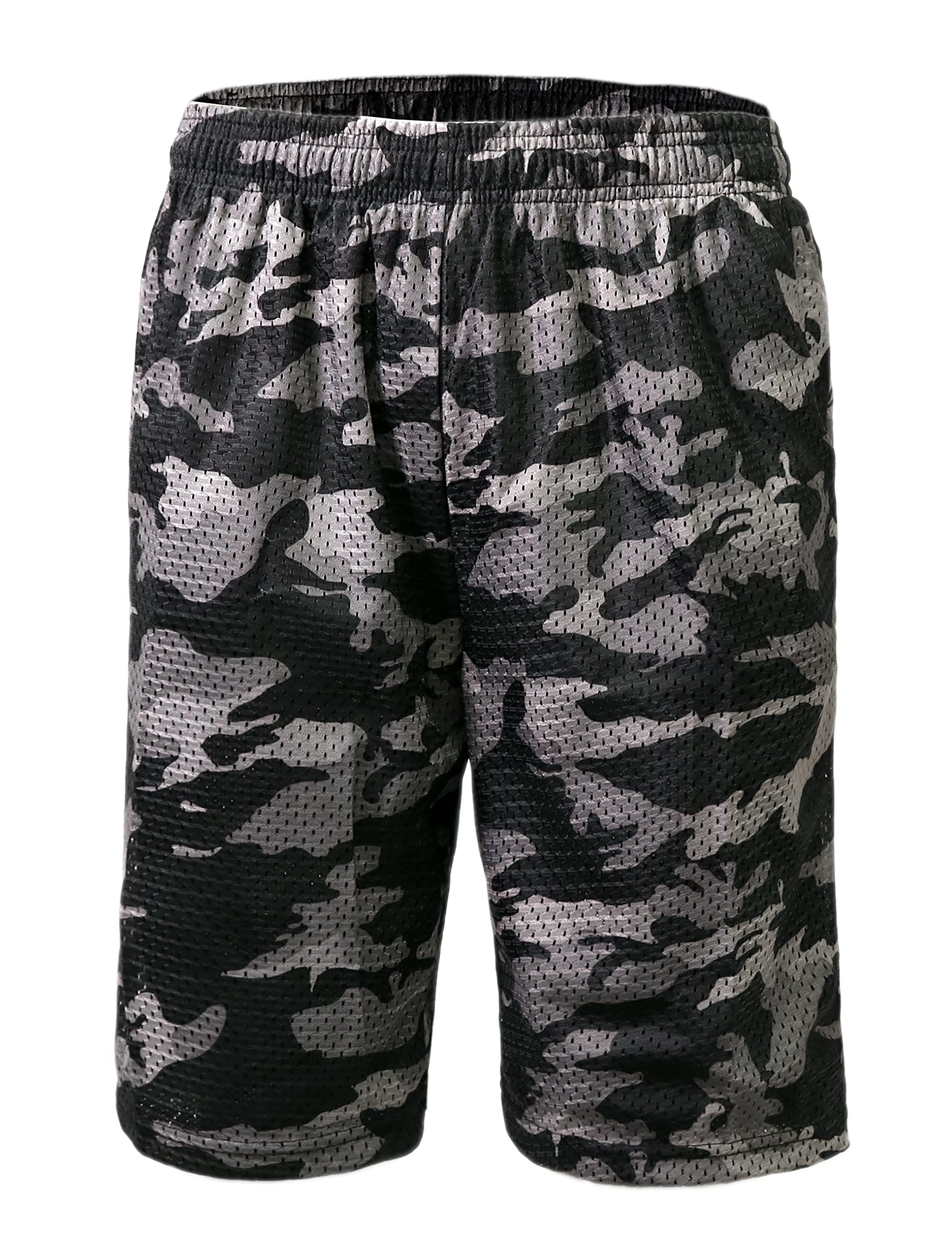 TL Men's Athletic Gym Workout Shorts with Pockets - Breathable Mesh & Dazzle Basketball Shorts for Running, Training & Sports (Pack of 3 or Single) - Perfect for Gym, Basketball & Casual Wear