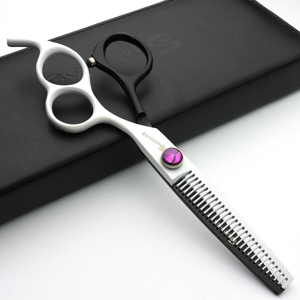 5.5 Inch Professional Hair Cutting Scissors Set - 440C Stainless Steel Barber Shears with Thinning Scissors for Precision Haircuts | Salon & Home Styling Tool