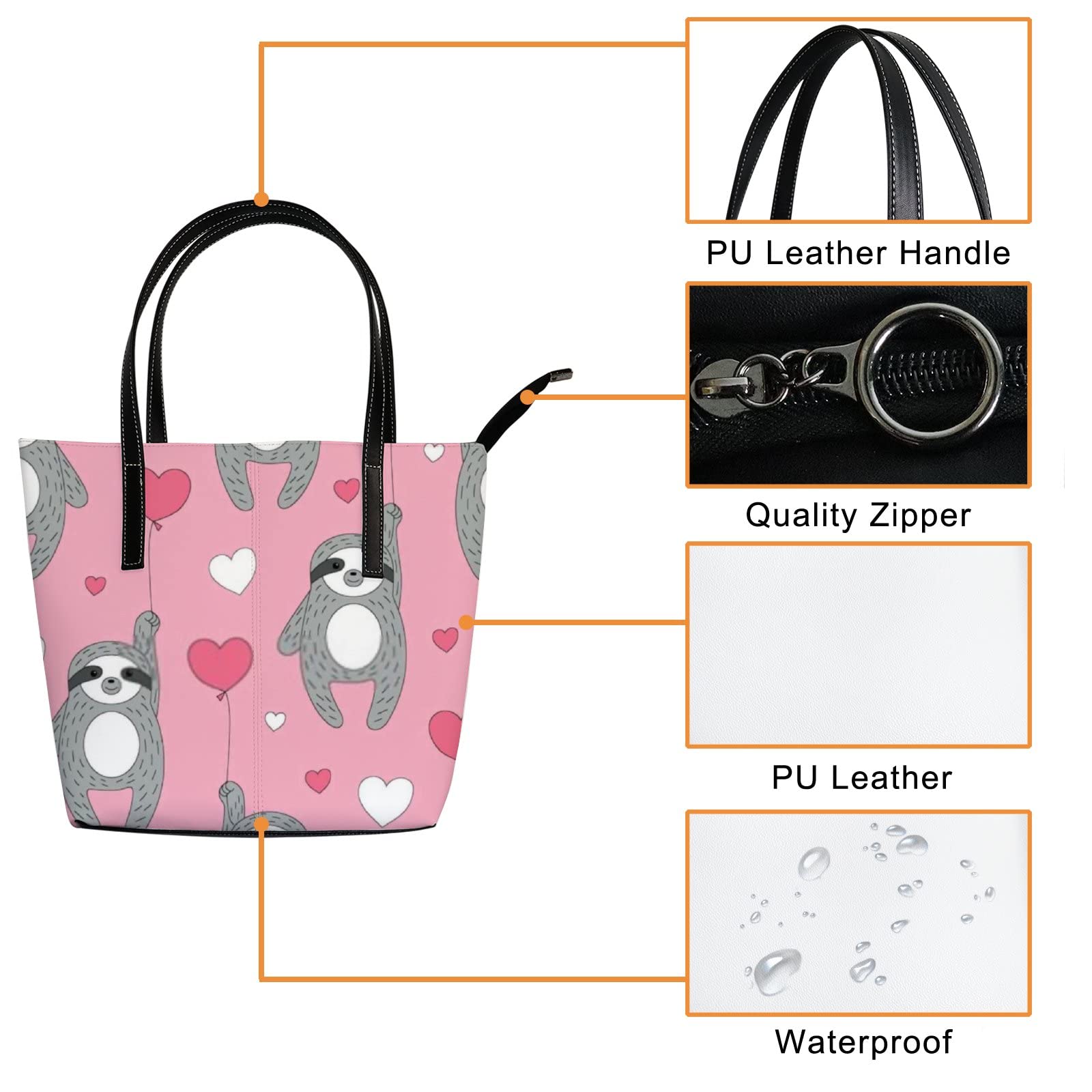 Premium Genuine Leather Tote Bag for Women - Stylish Crossbody Handbag & Spacious Work Bag | Perfect for Office, Travel & Everyday Use