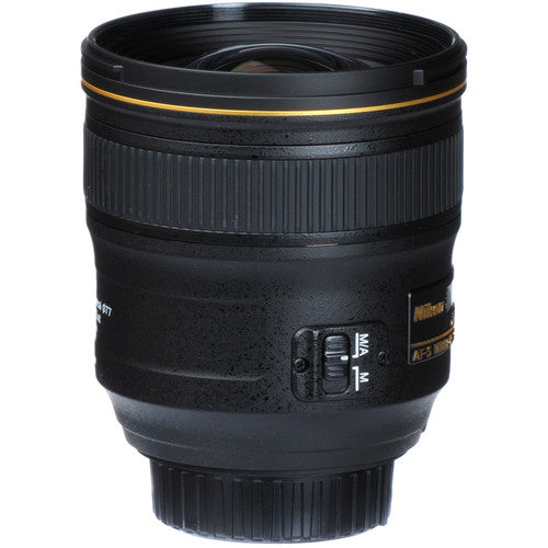Nikon AF-S NIKKOR 24mm f/1.4G ED Wide Angle Prime Lens for DSLR Cameras - Perfect for Low Light Photography, Landscape & Portrait Shooting