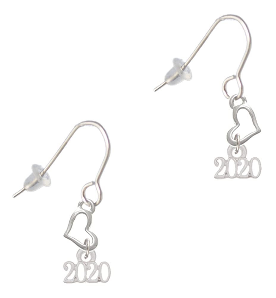 Delicate Silvertone Mini Heart French Earrings for Women - Elegant Jewelry Gift for Valentine's Day, Anniversary & Everyday Wear