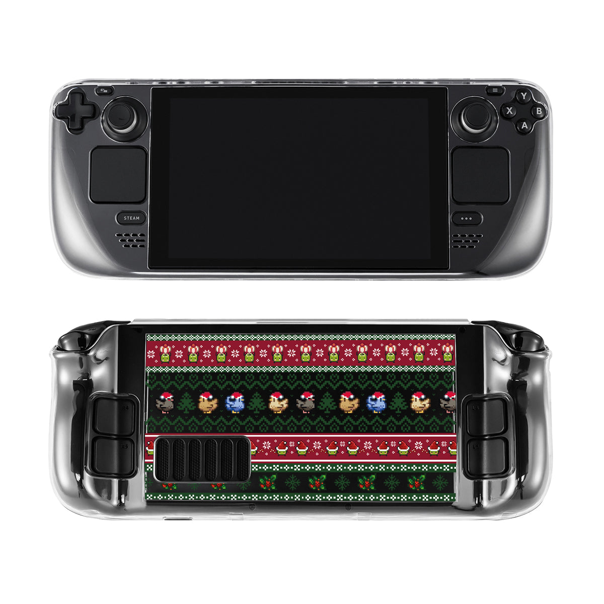 Stardew Valley Christmas Themed Steam Deck Case - Durable Protective Cover for Gaming on the Go | Perfect Gift for Gamers & Holiday Travel