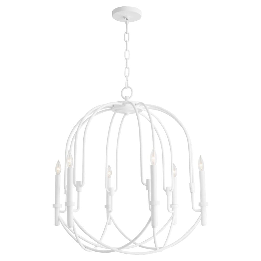 Cyan Design 11386 Linari Pendant Light - Studio White Finish - Modern Ceiling Lighting Fixture for Dining Room, Kitchen Island & Bedroom Decor